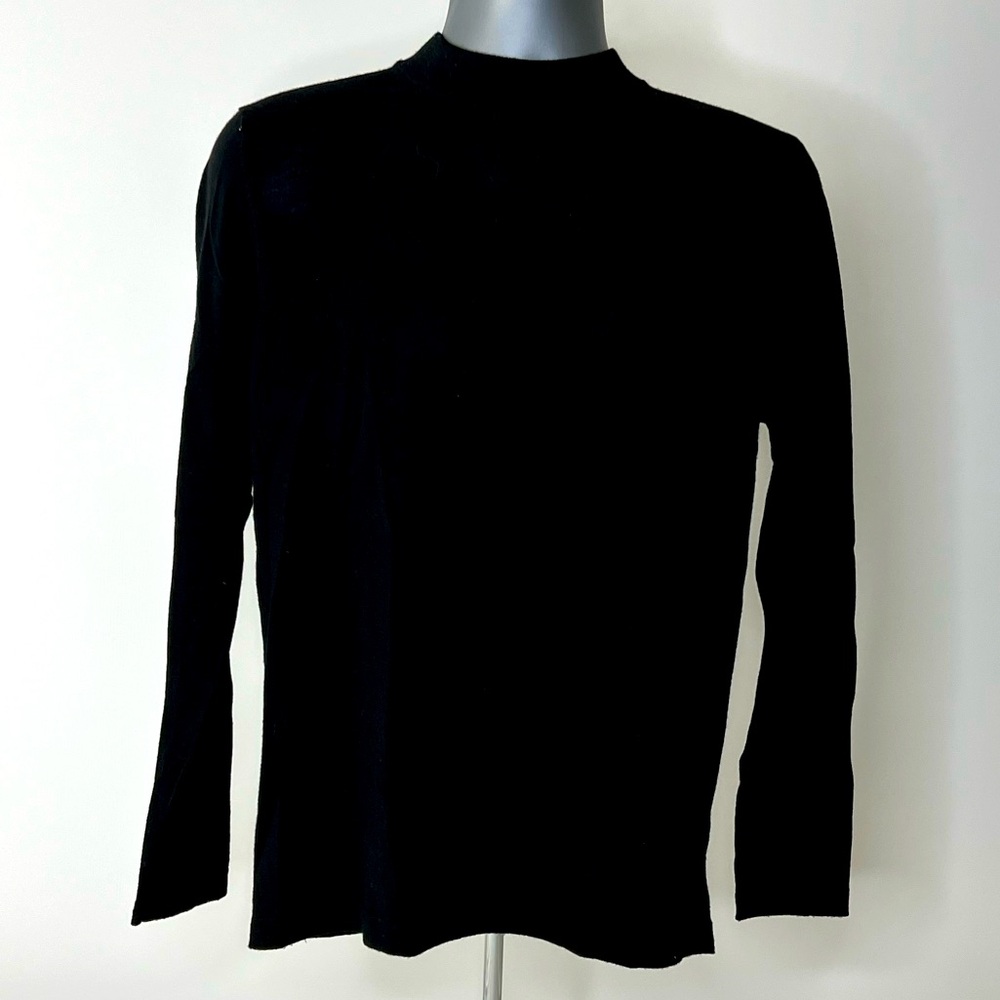 Patrick Assaraf fitted mock neck sweater in Men’s size M